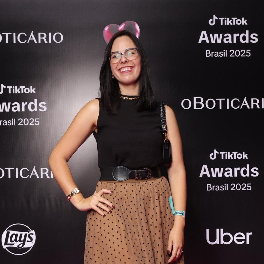 Amanda Rizzo no TikTok Awards Brasil 2025