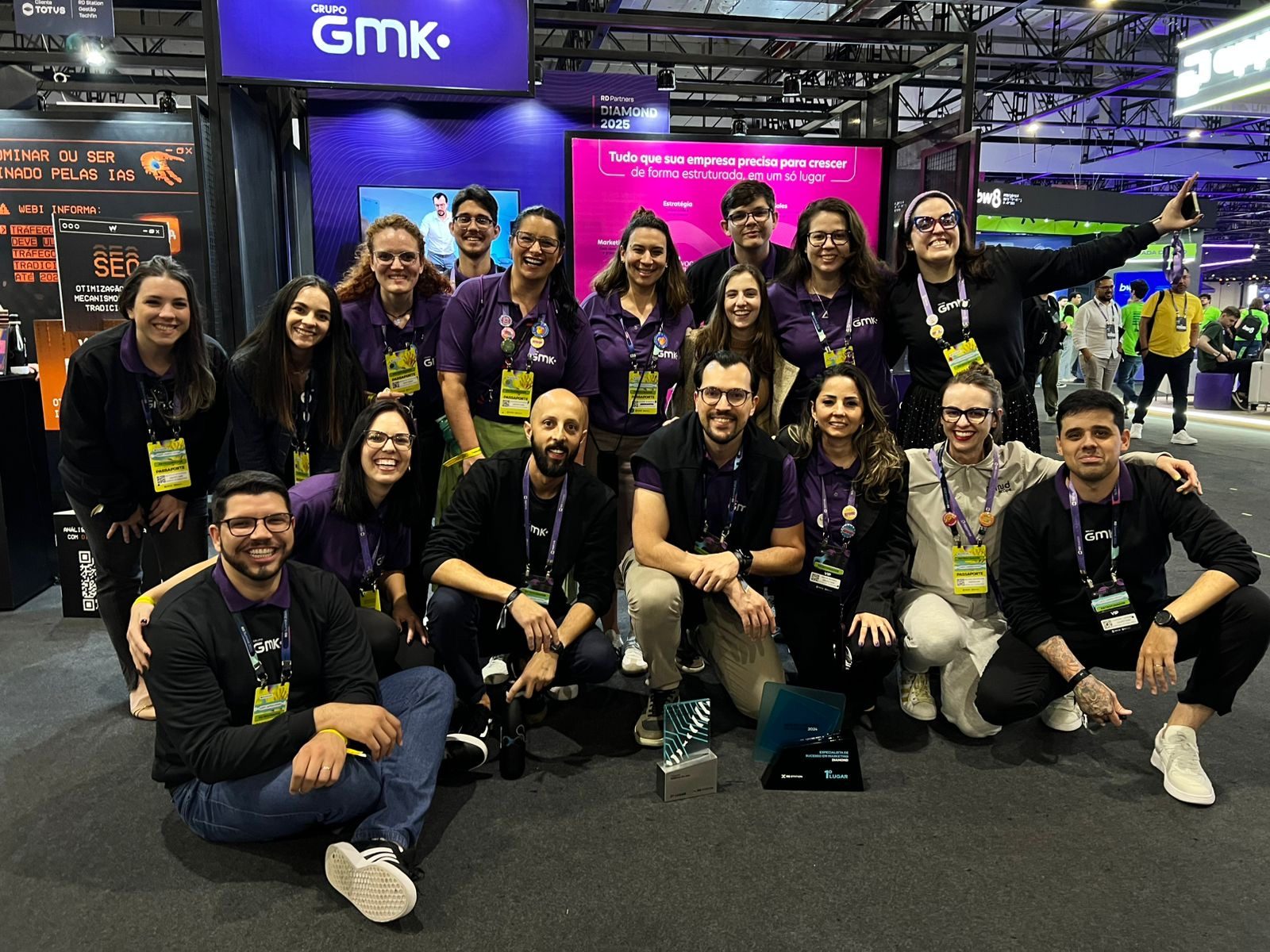 Tríplice como patrocinadora do RD Summit 2025 junto ao Grupo GMK